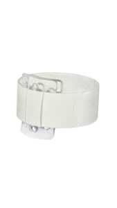 Brazalete ajustable blanco (2 piezas)