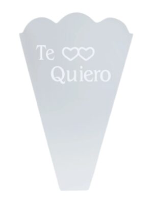 Bolsa bouquet te quiero: 50 x 29 x8cm